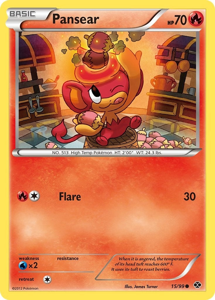 Image for Pansear (15/99) (Next Destinies) (NXD) - Pokemon