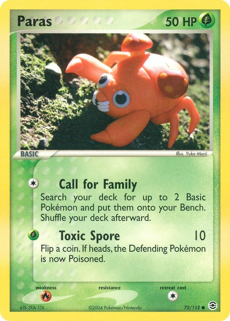 Image for Paras (72/112) (EX FireRed & LeafGreen) (RG) - Pokemon