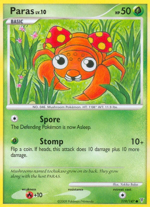 Image for Paras (119) (Supreme Victors) (SV) - Pokemon