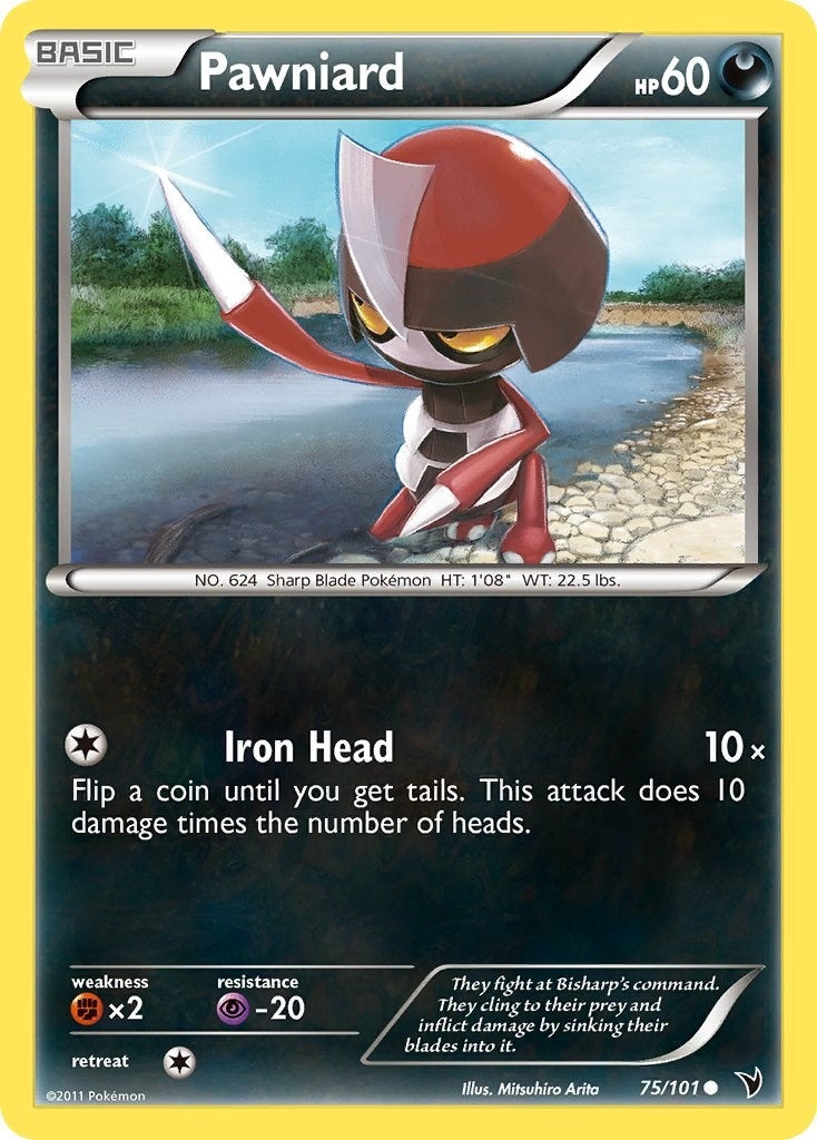 Image for Pawniard (75) (75/101) (Noble Victories) (NVI) - Pokemon