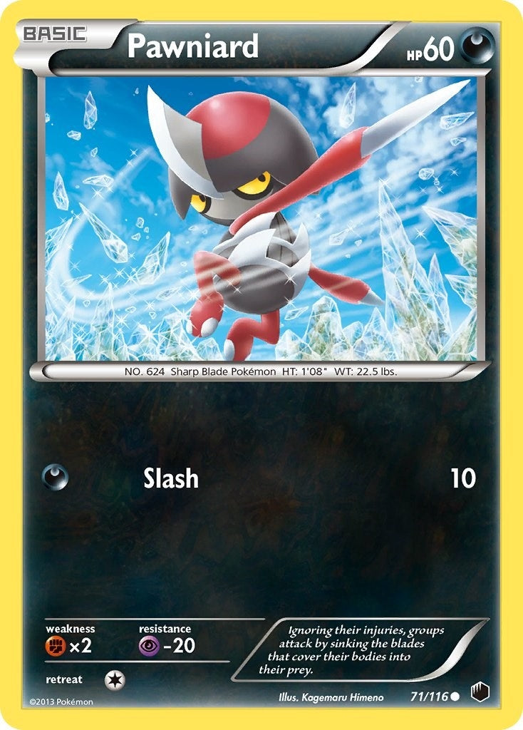 Image for Pawniard (71) (71/116) (Plasma Freeze) (PLF) - Pokemon