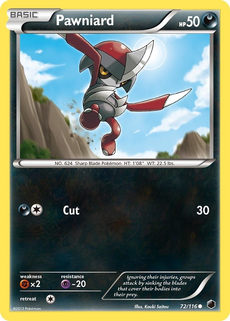 Image for Pawniard (72) (72/116) (Plasma Freeze) (PLF) - Pokemon
