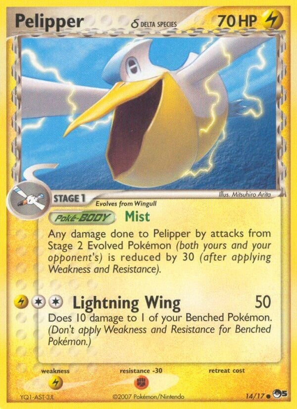 Image for Pelipper (Delta Species) (014/017) (POP Series 5) (POP) - Pokemon