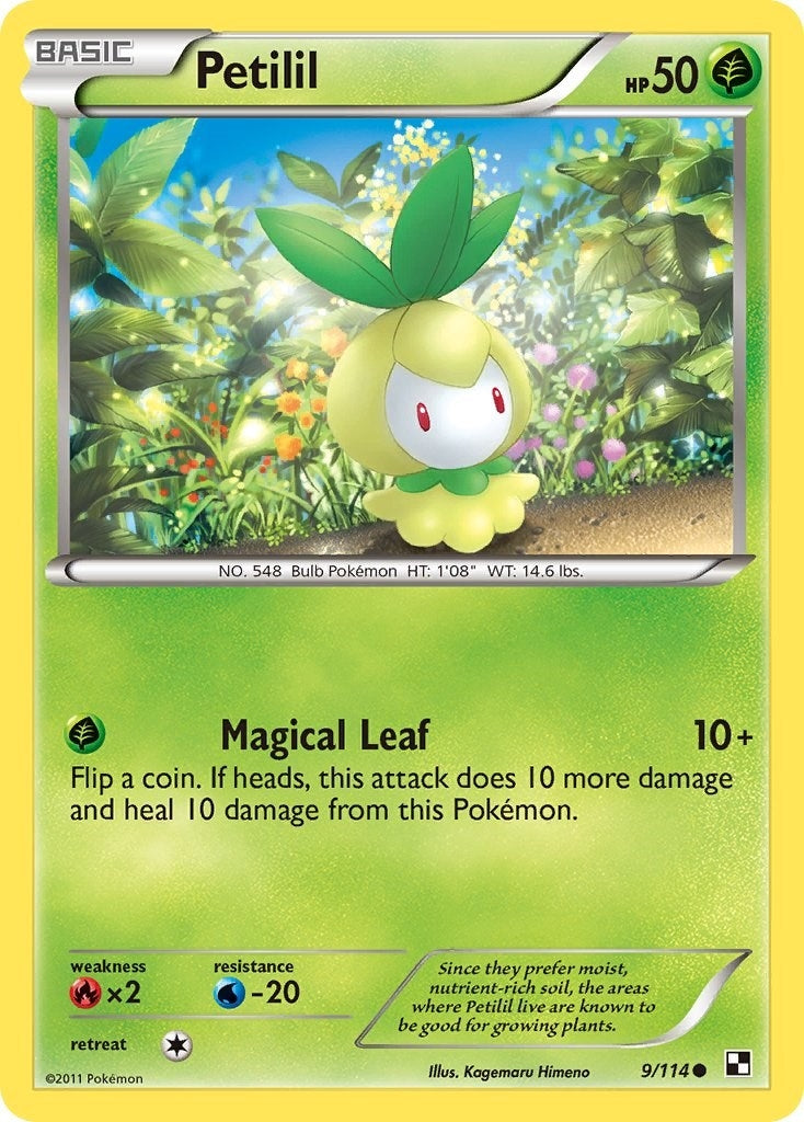 Image for Petilil (9/114) (Black and White) (BLW) - Pokemon