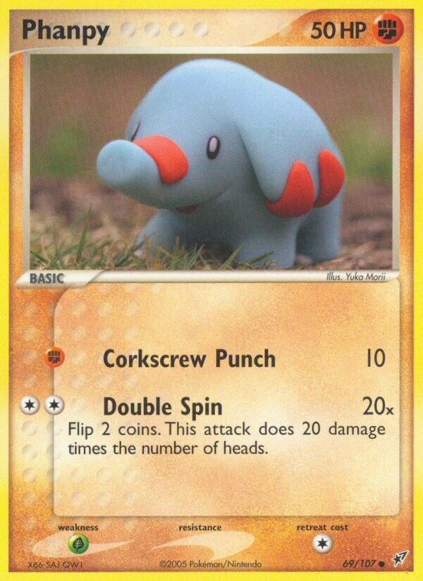 Image for Phanpy (69/107) (EX Deoxys) (DX) - Pokemon