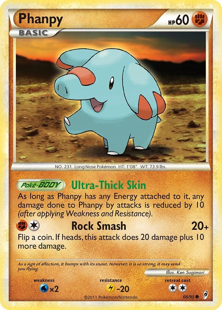 Image for Phanpy (66/95) (Call of Legends) (CL) - Pokemon
