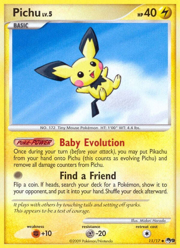 Image for Pichu (011/017) (POP Series 9) (POP) - Pokemon