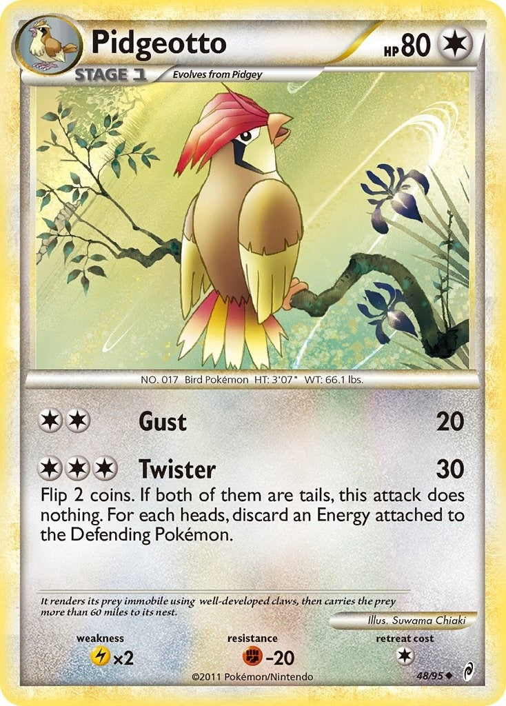 Image for Pidgeotto (48/95) (Call of Legends) (CL) - Pokemon