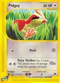 Image for Pidgey (123/165) (Expedition) (EX) - Pokemon