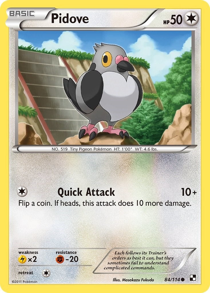 Image for Pidove (84/114) (Black and White) (BLW) - Pokemon