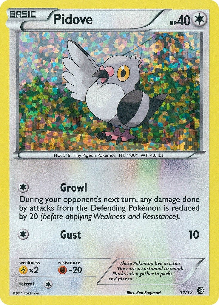 Image for Pidove (011/012) (McDonald's Promos 2011) (M11) - Pokemon