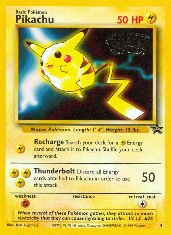 Image for Pikachu (Movie Promo) (04/53) (WoTC Promo) (PR) - Pokemon