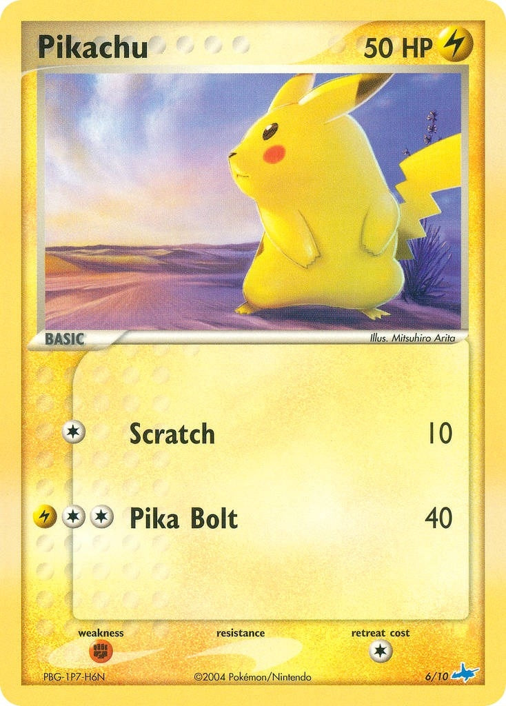 Image for Pikachu (6/10) (EX Trainer Kit 1: Latias & Latios) (PR) - Pokemon