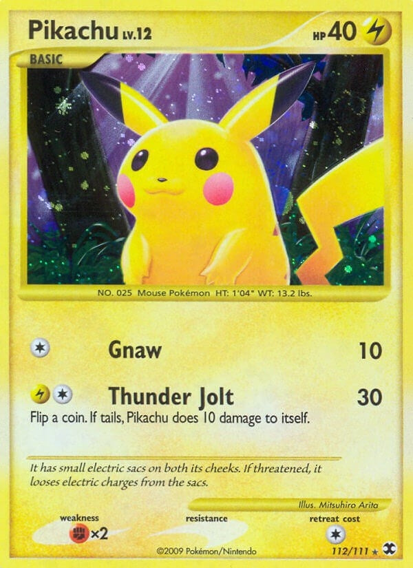 Image for Pikachu (112/111) (Rising Rivals) (RR) - Pokemon