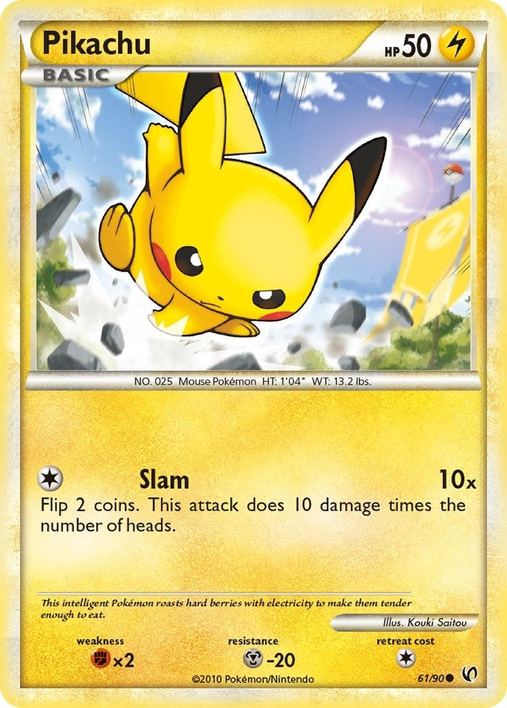 Image for Pikachu (61/90) (Undaunted) (UD) - Pokemon