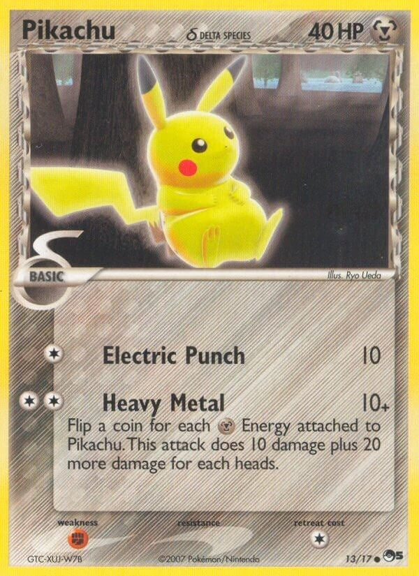 Image for Pikachu (Delta Species) (013/017) (POP Series 5) (POP) - Pokemon