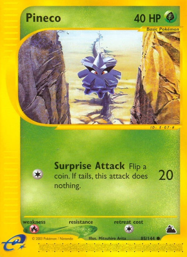 Image for Pineco (85) (085/144) (Skyridge) (SK) - Pokemon