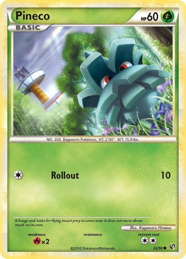 Image for Pineco (62) (62/90) (Undaunted) (UD) - Pokemon