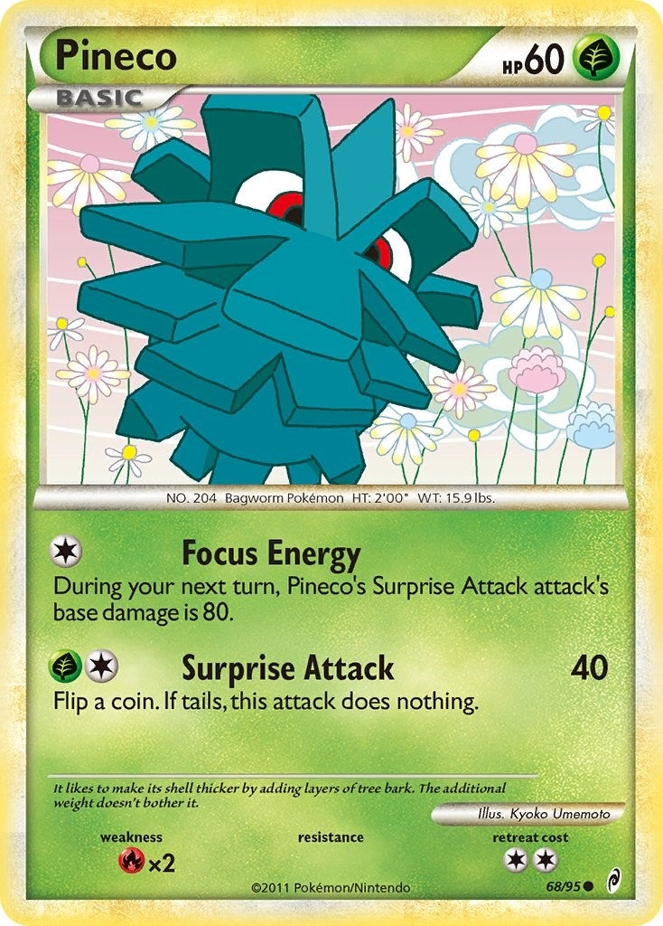 Image for Pineco (68/95) (Call of Legends) (CL) - Pokemon