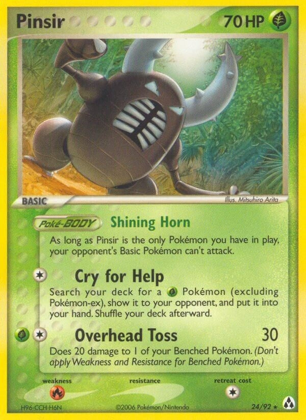 Image for Pinsir (24/92) (EX Legend Maker) (LM) - Pokemon