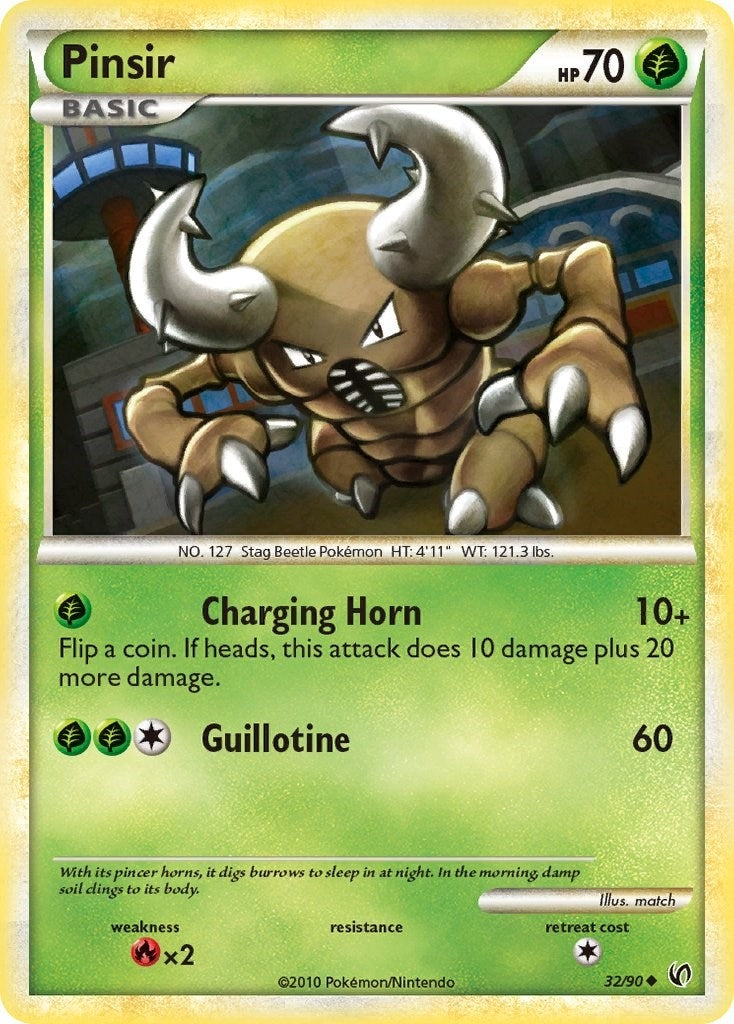 Image for Pinsir (32/90) (Undaunted) (UD) - Pokemon