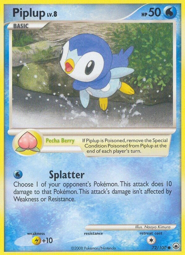 Image for Piplup (72) (72/100) (Majestic Dawn) (MD) - Pokemon