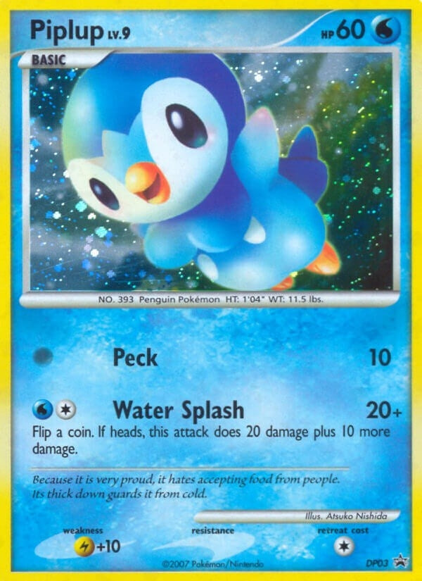 Image for Piplup - DP03 (DP03) (Diamond and Pearl Promos) (PR) - Pokemon