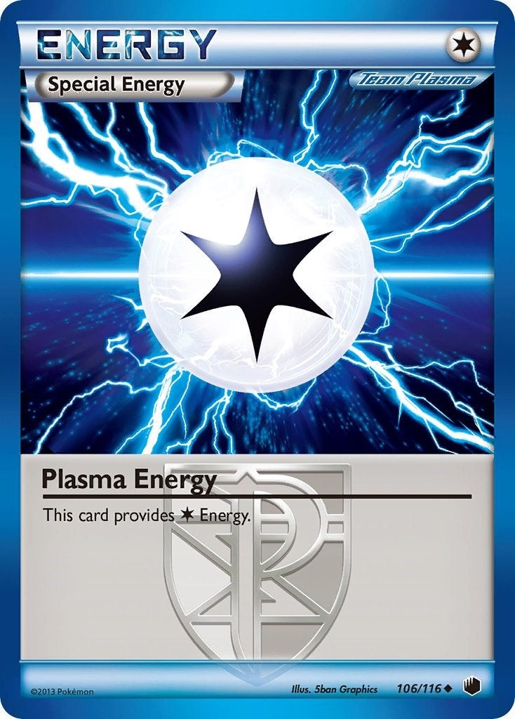 Image for Plasma Energy (Team Plasma) (106/116) (Plasma Freeze) (PLF) - Pokemon