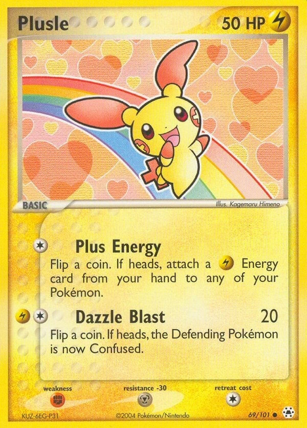 Image for Plusle (69/101) (EX Hidden Legends) (HL) - Pokemon