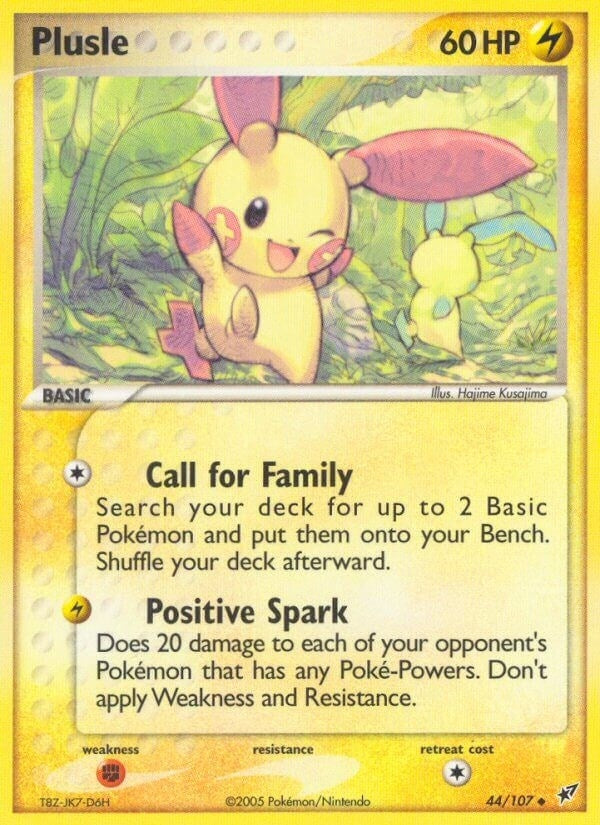 Image for Plusle (44/107) (EX Deoxys) (DX) - Pokemon