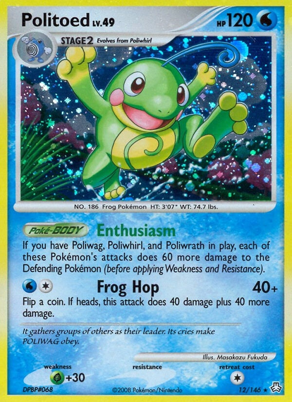 Image for Politoed (12/146) (Legends Awakened) (LA) - Pokemon