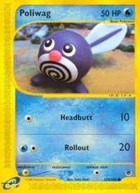 Image for Poliwag (125/165) (Expedition) (EX) - Pokemon