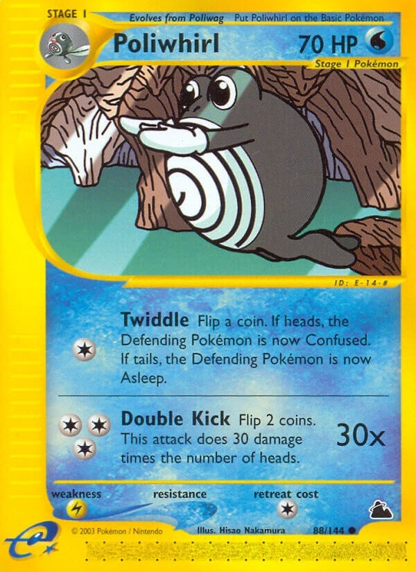 Image for Poliwhirl (088/144) (Skyridge) (SK) - Pokemon