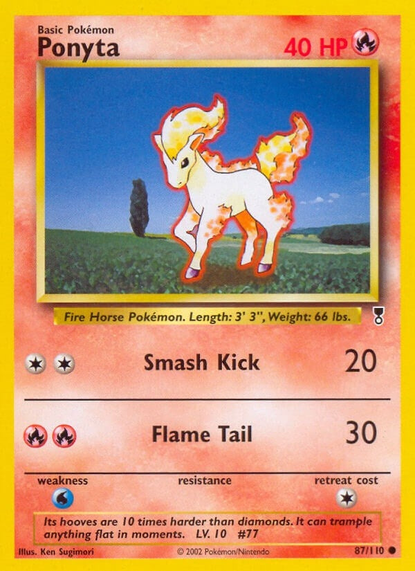 Image for Ponyta (087/110) (Legendary Collection) (LC) - Pokemon
