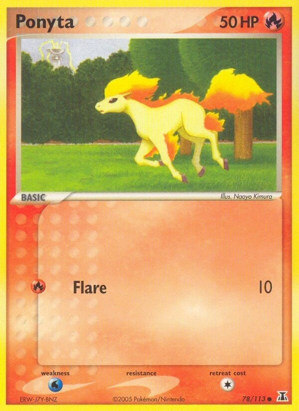 Image for Ponyta (78/113) (EX Delta Species) (DS) - Pokemon