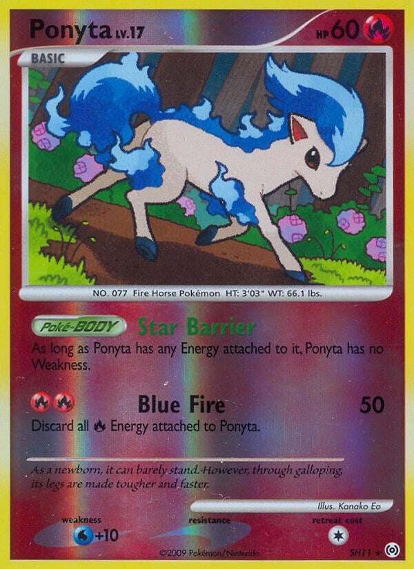 Image for Ponyta (Shiny) (SH11) (Arceus) (AR) - Pokemon