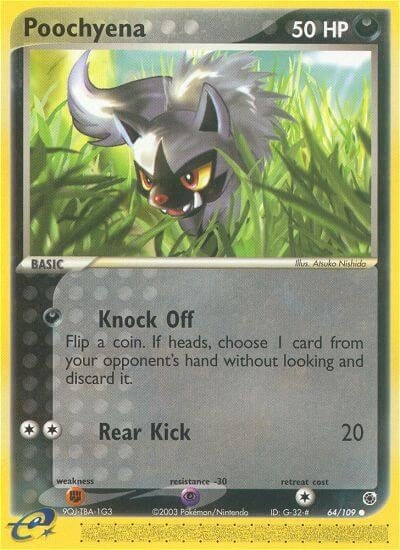 Image for Poochyena (64/109) (EX Ruby and Sapphire) (RS) - Pokemon