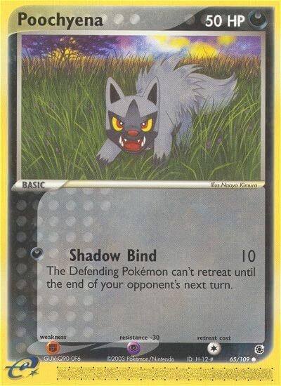 Image for Poochyena (65/109) (EX Ruby and Sapphire) (RS) - Pokemon