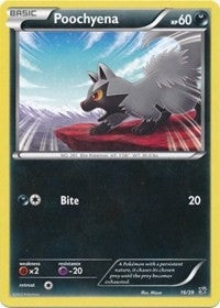 Image for Poochyena (16/39) (Kalos Starter Set) (KSS) - Pokemon
