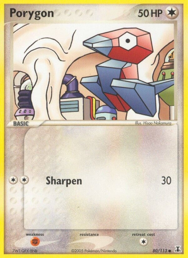 Image for Porygon (80/113) (EX Delta Species) (DS) - Pokemon