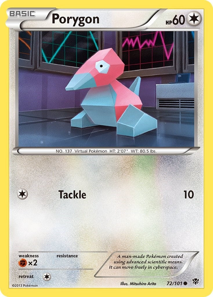 Image for Porygon (72/101) (Plasma Blast) (PLB) - Pokemon