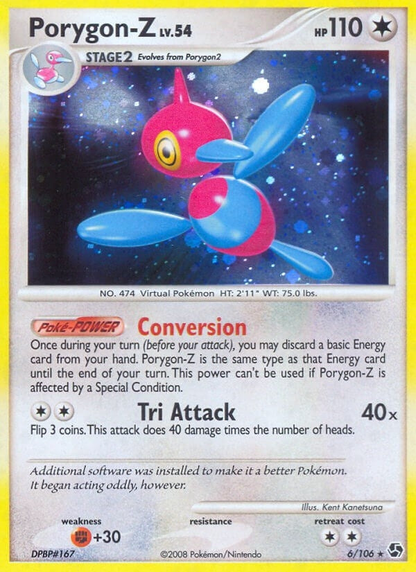 Image for Porygon-Z (6/106) (Great Encounters) (GE) - Pokemon