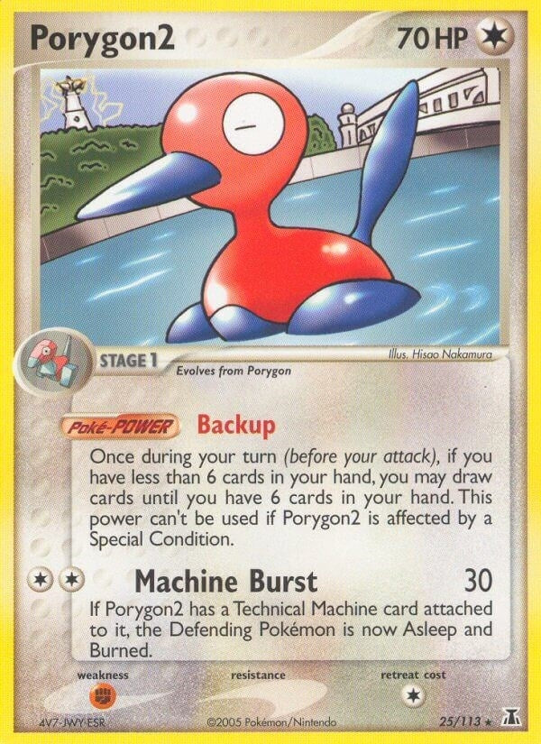 Image for Porygon2 (25/113) (EX Delta Species) (DS) - Pokemon
