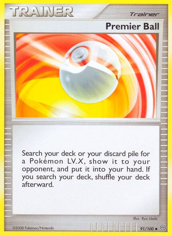 Image for Premier Ball (91/100) (Stormfront) (SF) - Pokemon