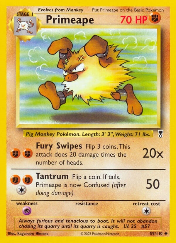 Image for Primeape (059/110) (Legendary Collection) (LC) - Pokemon