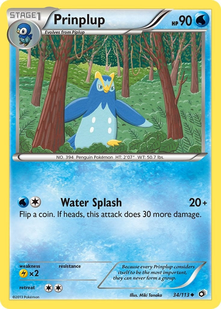Image for Prinplup (34/113) (Legendary Treasures) (LTR) - Pokemon