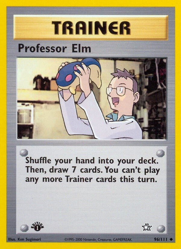 Image for Professor Elm (096/111) (Neo Genesis) (N1) - Pokemon