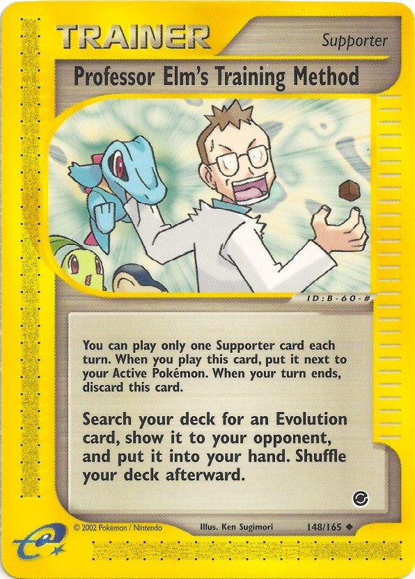 Image for Professor Elm's Training Method (148/165) (Expedition) (EX) - Pokemon