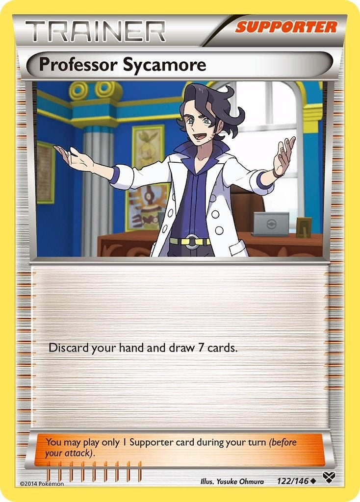 Image for Professor Sycamore (122/146) (XY Base Set) (XY) - Pokemon