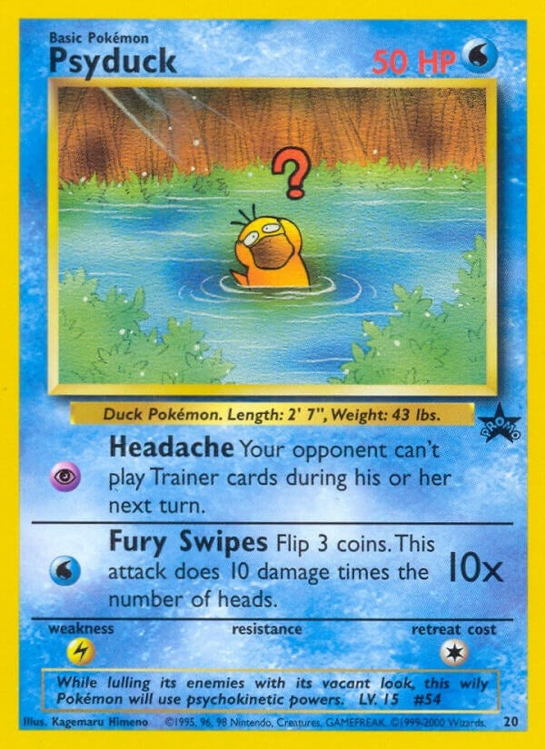 Image for Psyduck (20/53) (WoTC Promo) (PR) - Pokemon
